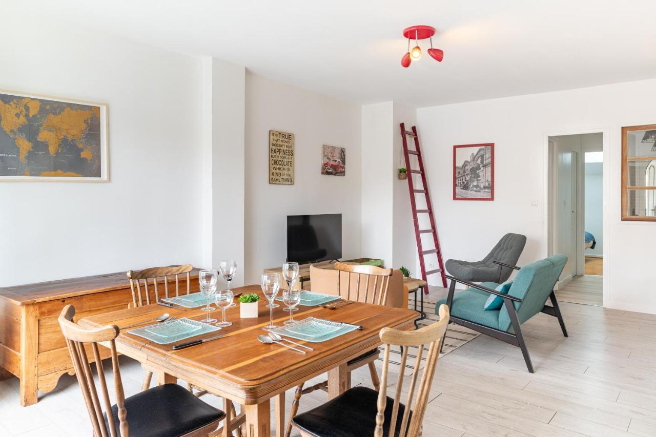 L'Ingenieux - Appt Pres De La Place Zola Nantes Buitenkant foto
